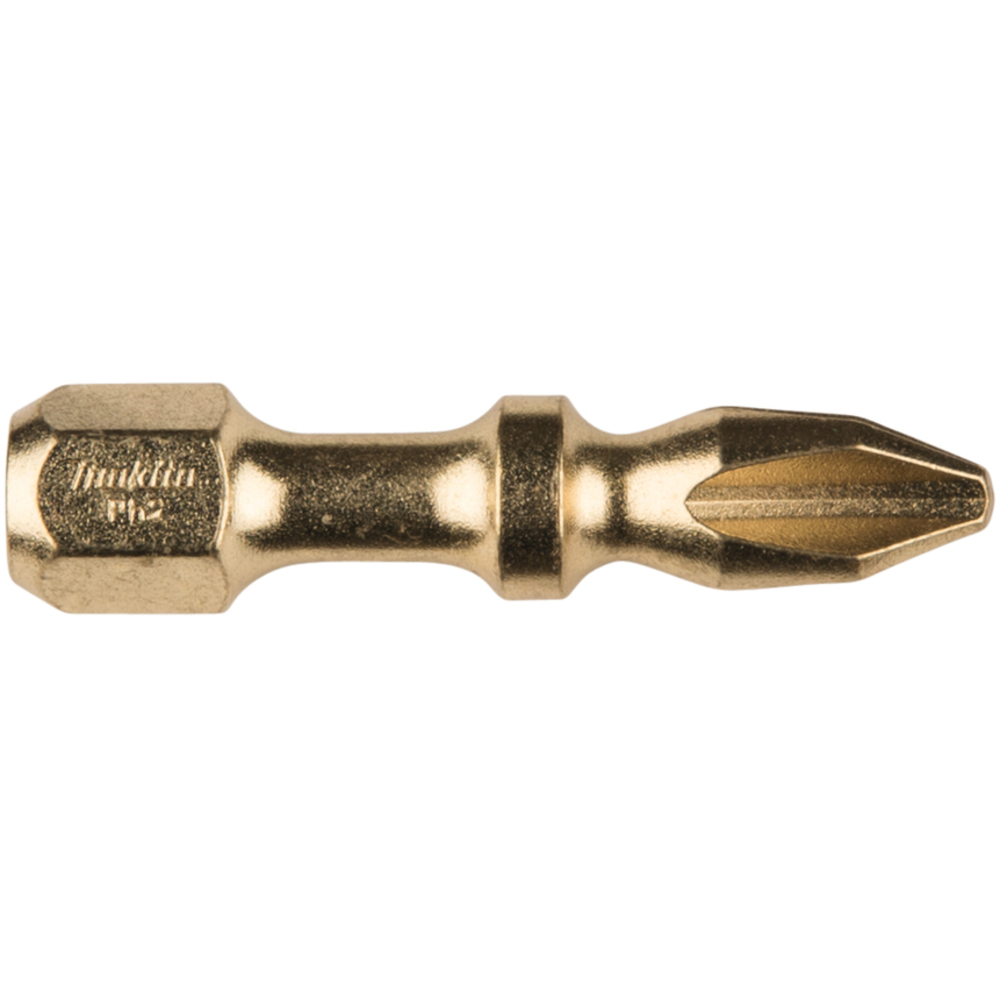 Embouts courts 25 mm Impact Gold ''ShorTon'' PHILLIPS Ph Hexa 1/4'' - MAKITA - B-42195