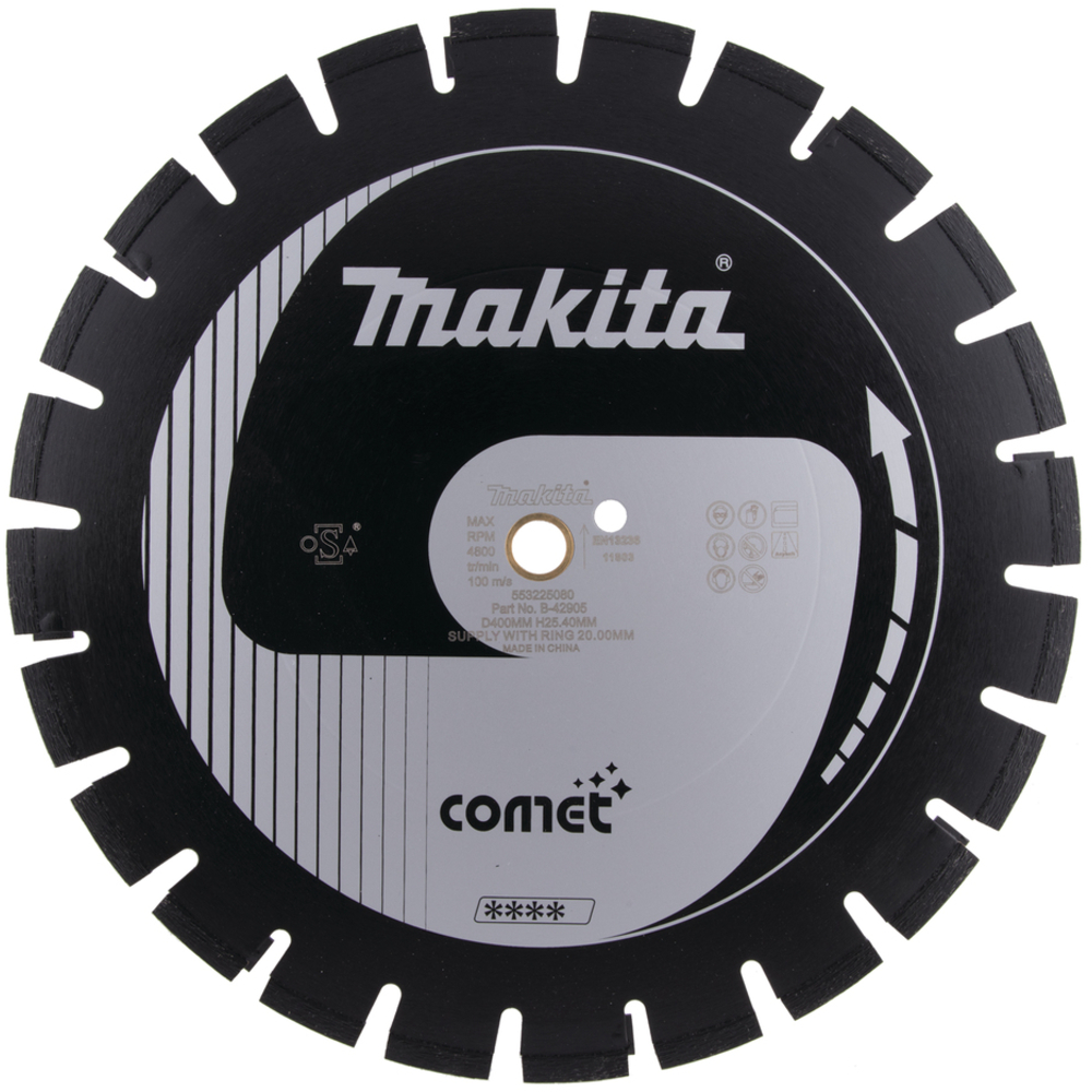 D.DIAM COMET 400MM ASPHALTE - MAKITA - B-42905