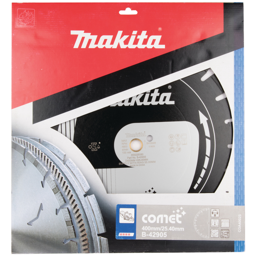 D.DIAM COMET 400MM ASPHALTE - MAKITA - B-42905