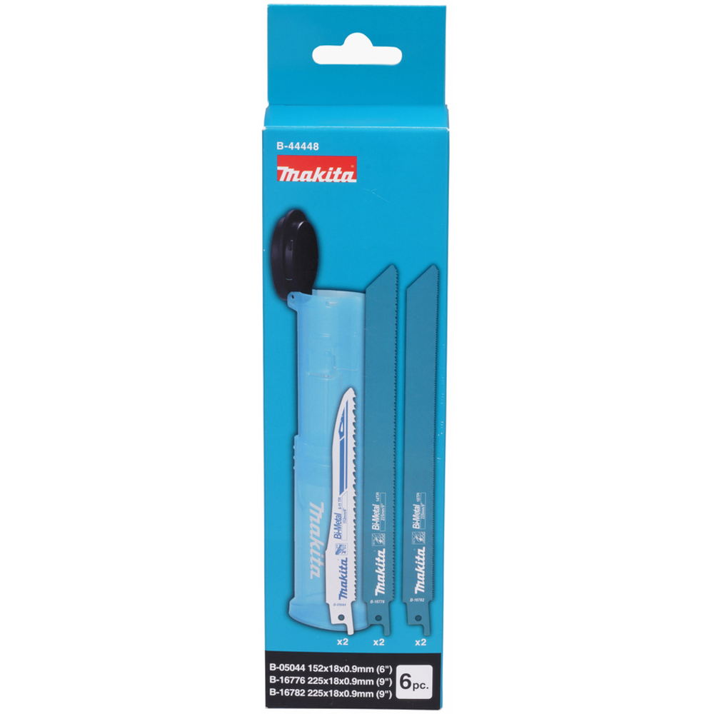 Pack 6 lames pour bois scie recipro - MAKITA - B-44448