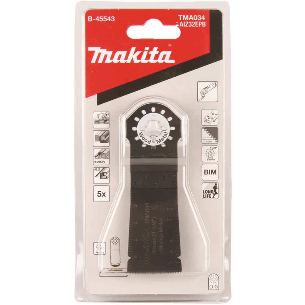 LAME PLONGEANTE LONGUE 32 - MAKITA - B-45543