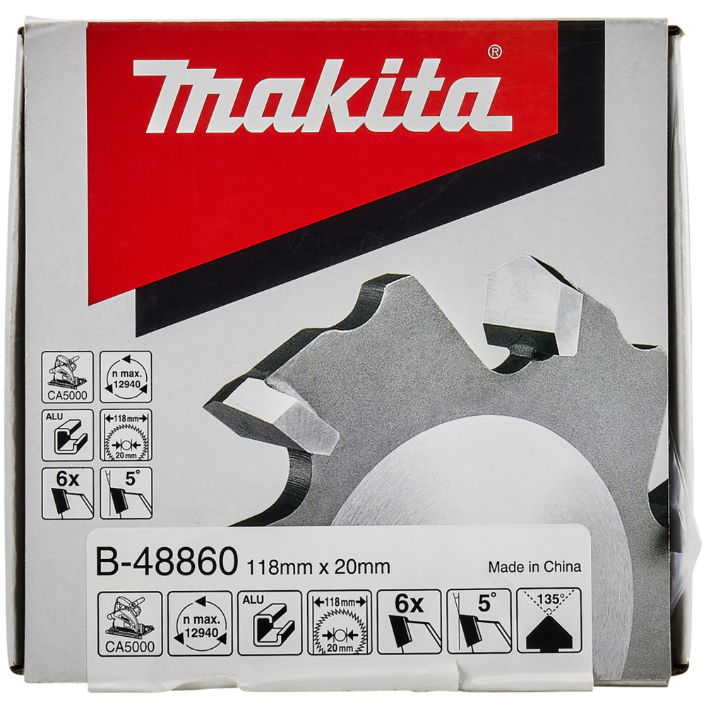 Fraise à rainurer en V 118MM - MAKITA - B-48860