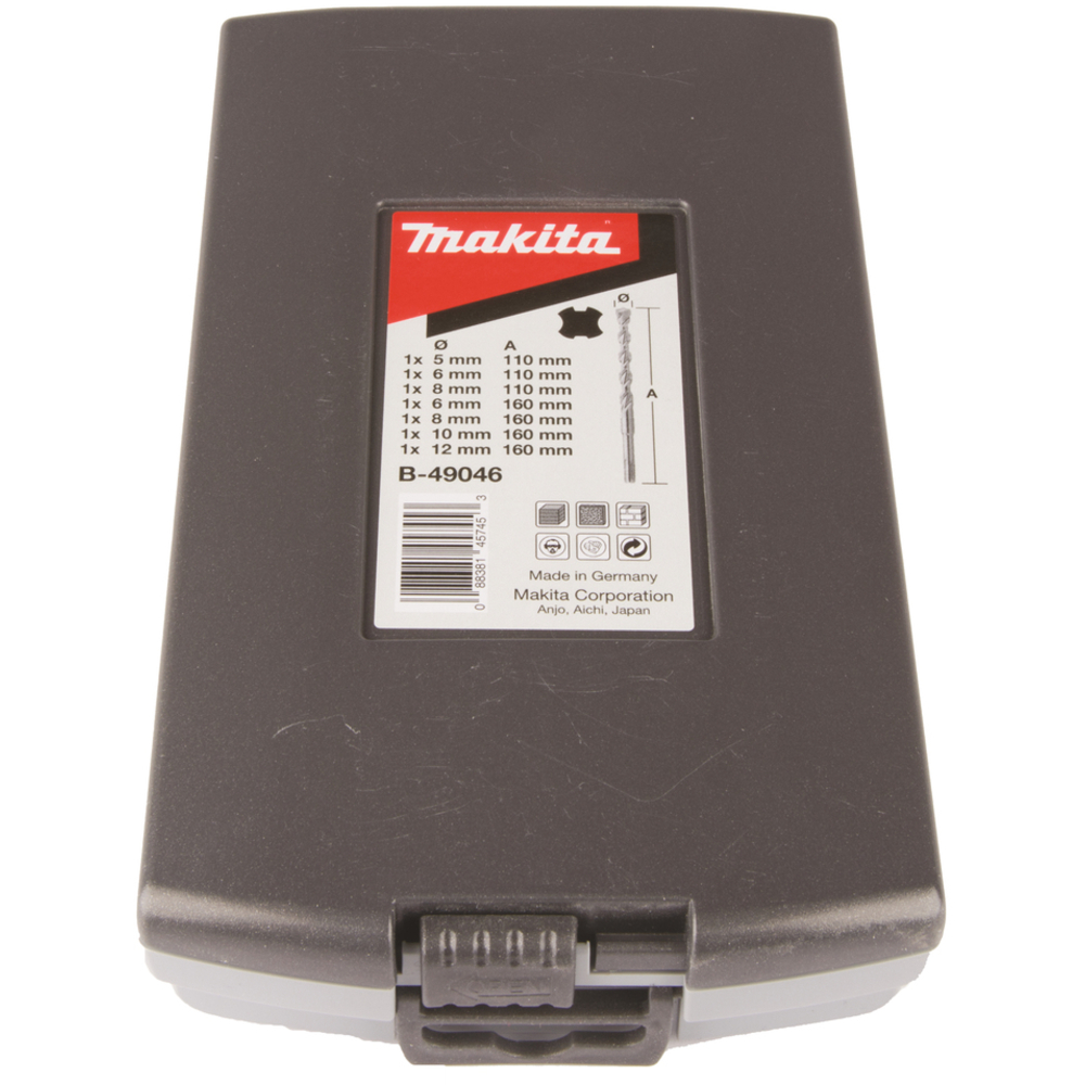 COFFRET DE 7 FORETS SDS- MAKITA - B-49046