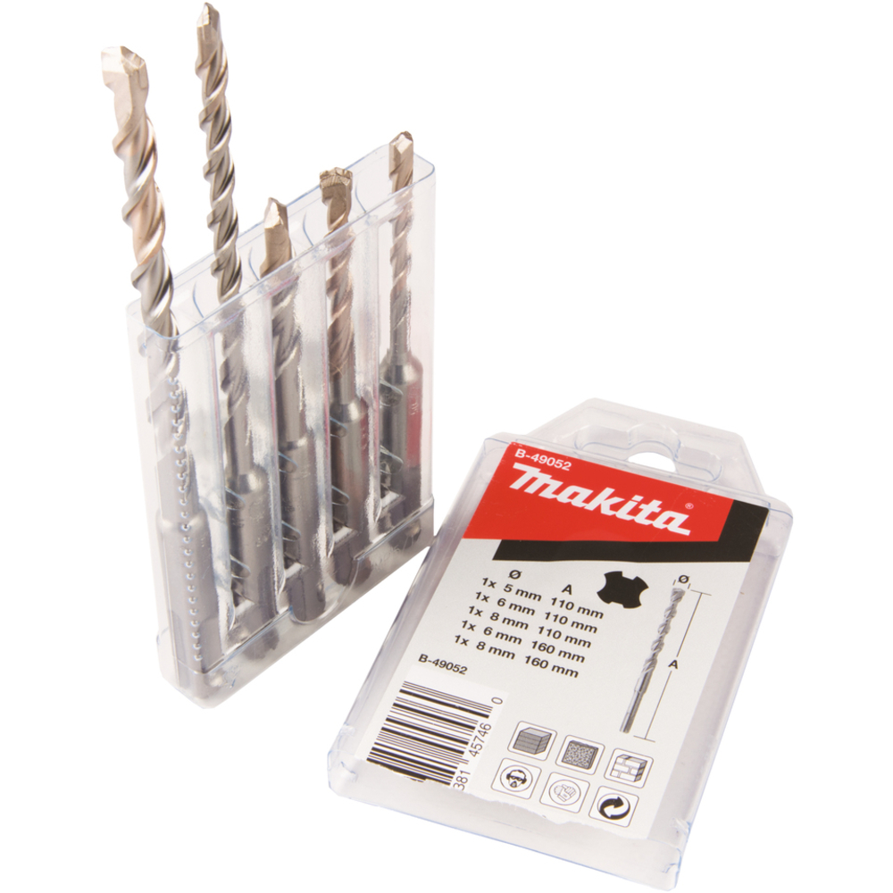 COFFRET DE 5 FORETS SDS- MAKITA - B-49052