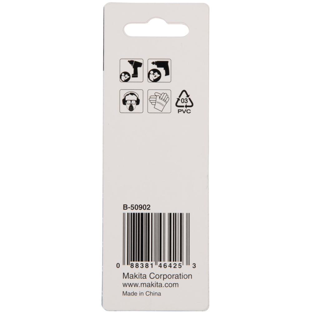 Forets courts à métaux HSS titane pour visseuses à chocs 3.3X70 - MAKITA - B-50902