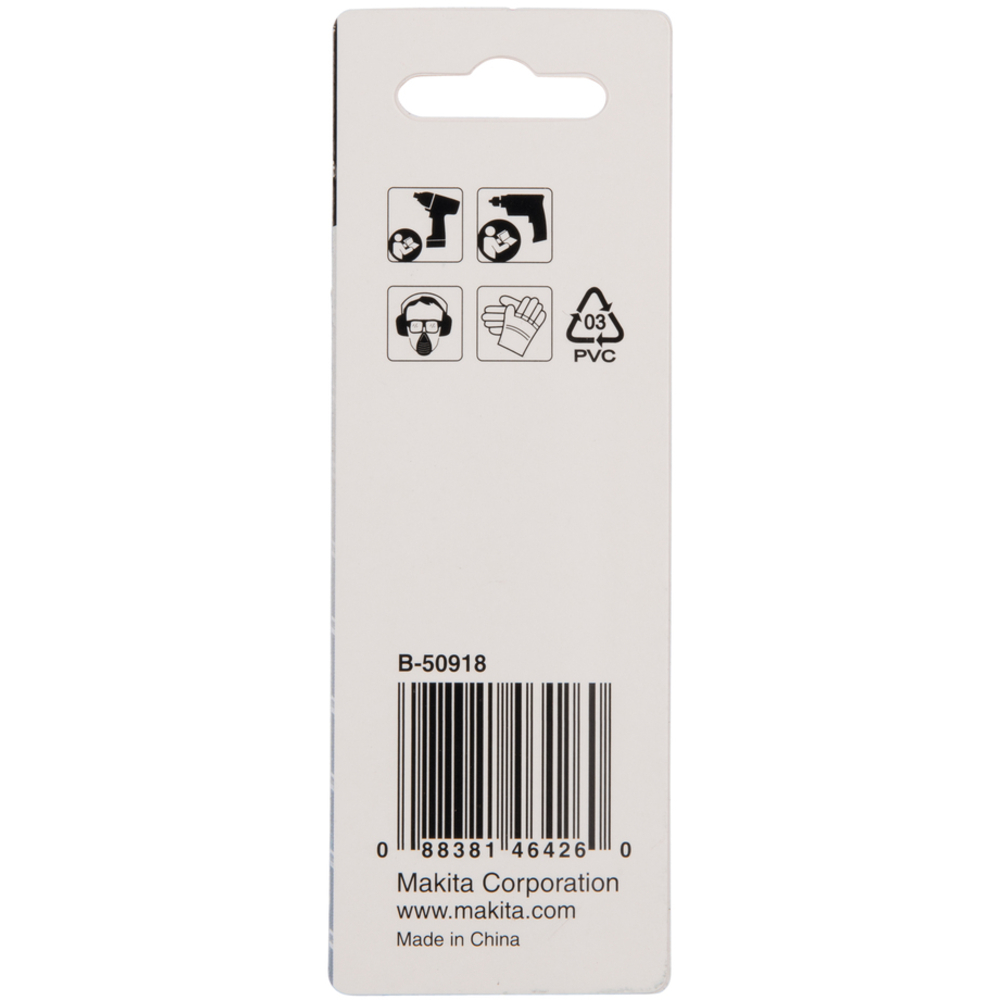 Forets courts à métaux HSS titane pour visseuses à chocs 3.5X70 - MAKITA - B-50918