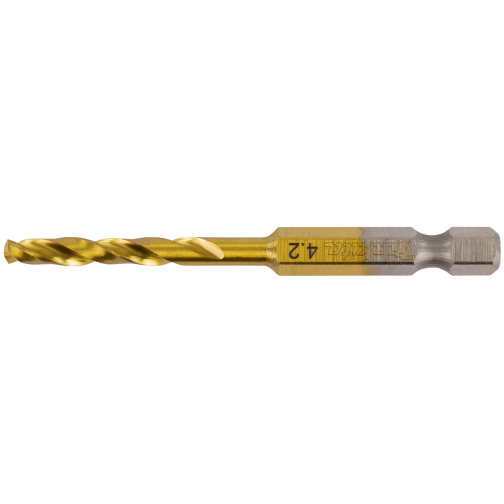 Forets courts à métaux HSS titane pour visseuses à chocs 4.2X71 - MAKITA - B-50930