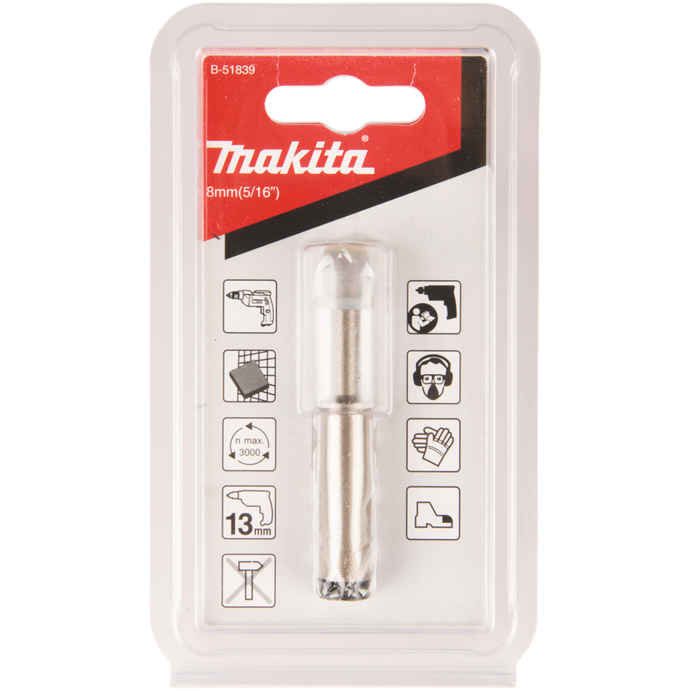 FRAISE DIAMANT 8MM PERCEUSE - MAKITA - B-51839