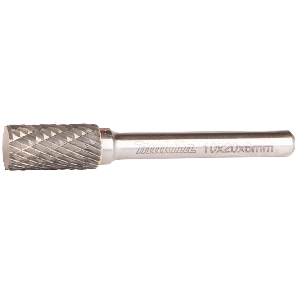 FRAISE LIME 10X20MM Q6 METAL/INOX CYL. EN BOUT - MAKITA - B-52722