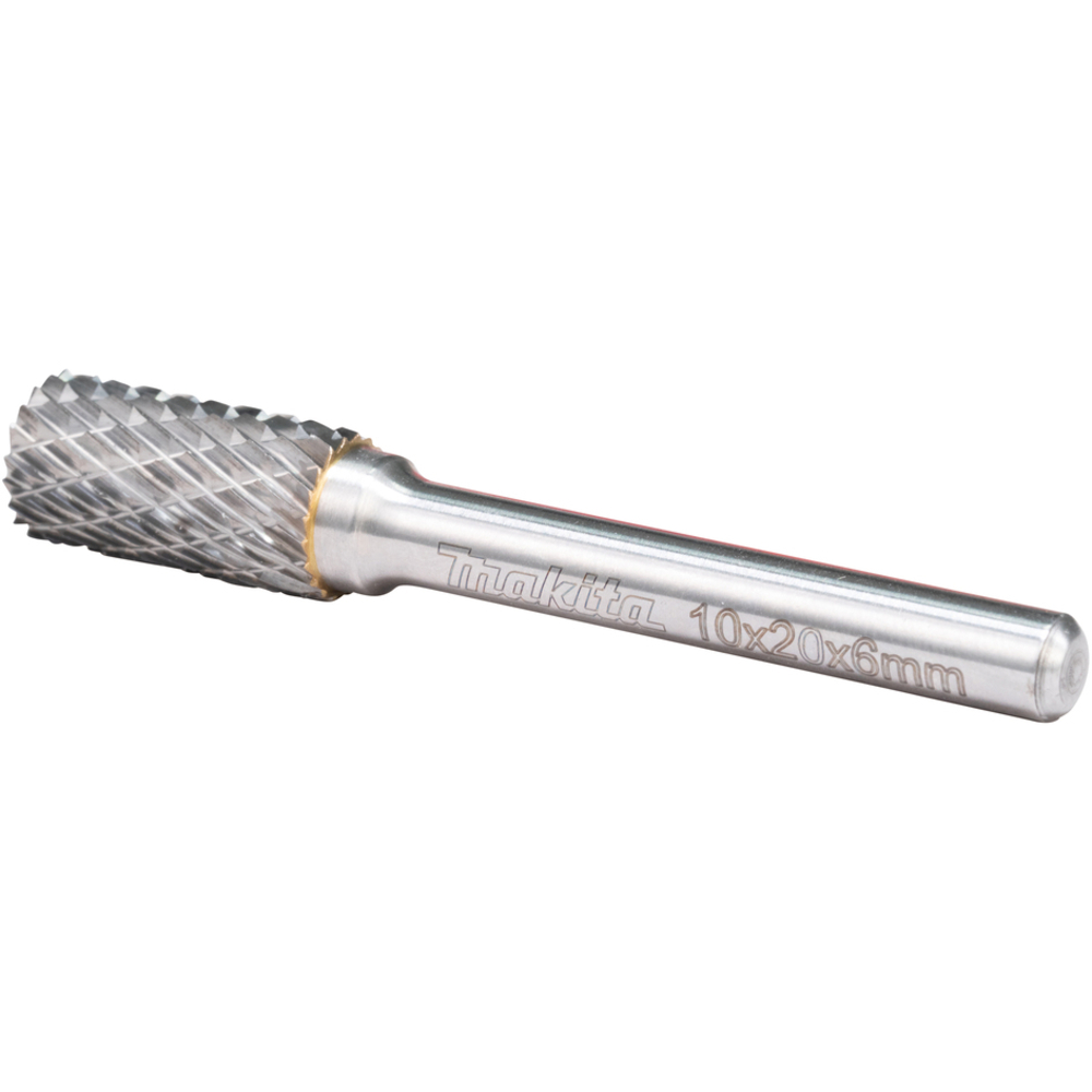 FRAISE LIME 10X20MM Q6 METAL/INOX CYL. EN BOUT - MAKITA - B-52722