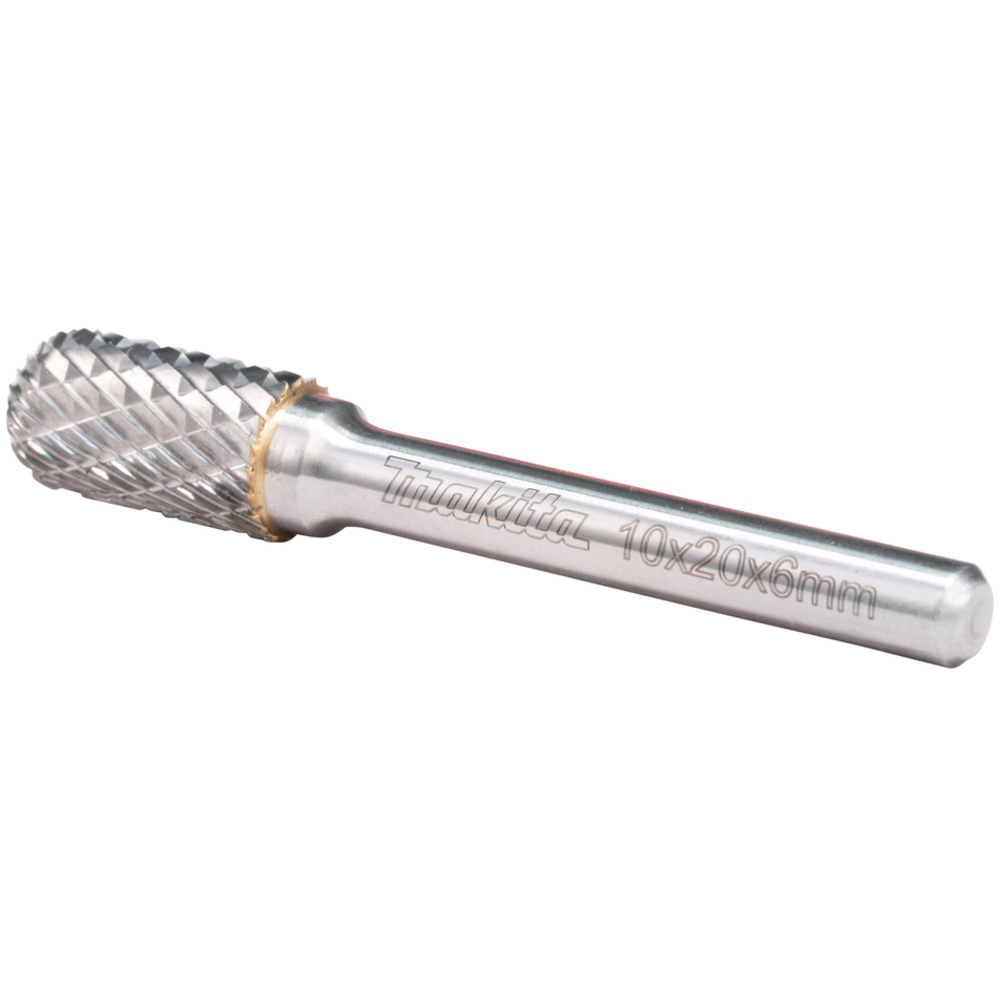 FRAISE LIME 10X20MM Q6 METAL/INOX CYL. ARRONDI - MAKITA - B-52750