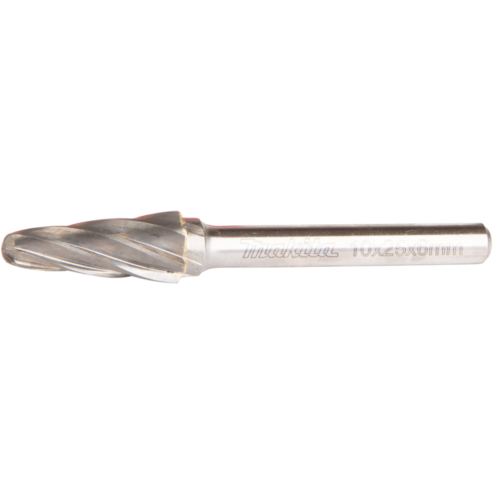 FRAISE LIME 10X25MM Q6 NON FERREUX CONIQUE ARRONDI - MAKITA - B-52825