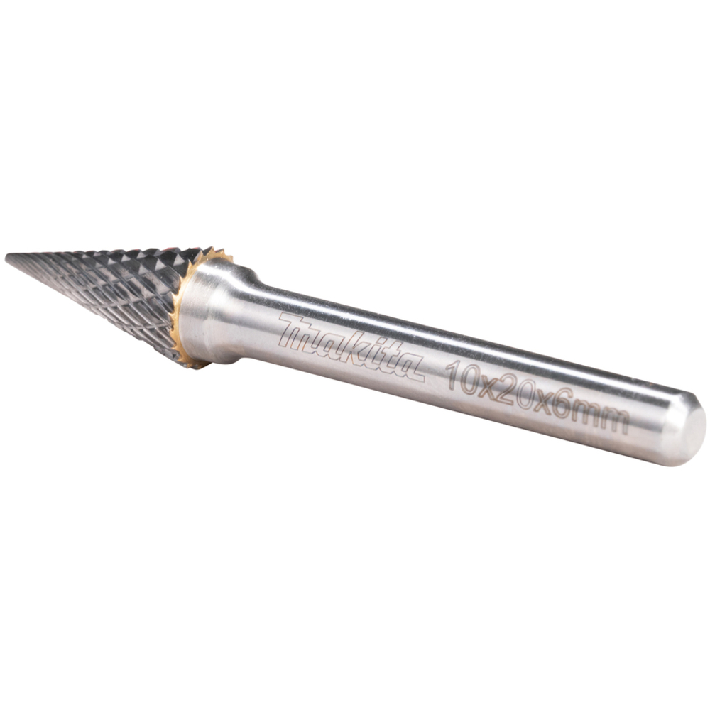 FRAISE LIME 10X20MM Q6 METAL/INOX CONIQUE - MAKITA - B-52847