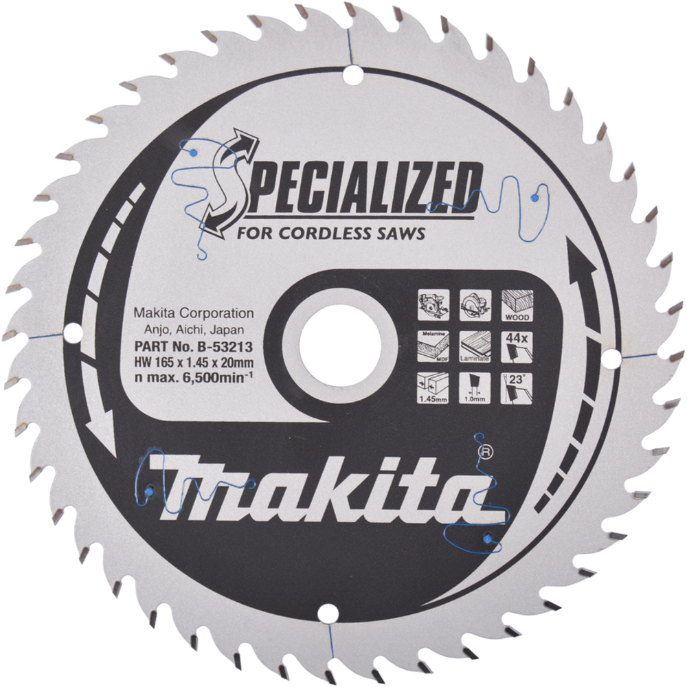 LAM TCT BA 165/20/44 SPE LAMIN - MAKITA - B-53213