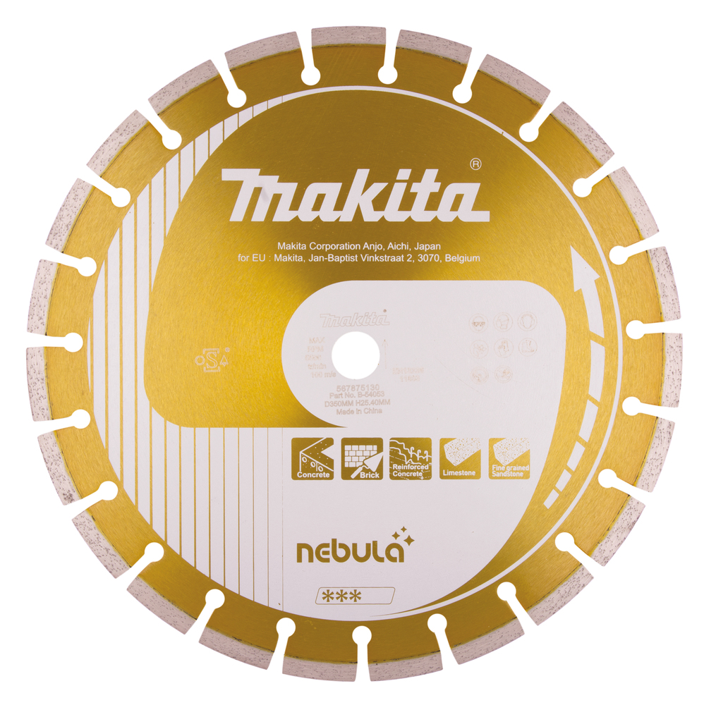DISQUE DIAMANT NEBULA 350 LASER - MAKITA - B-54053