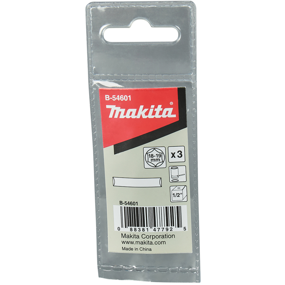 GOUPILLE 18 A 19 3 PCS - MAKITA - B-54601