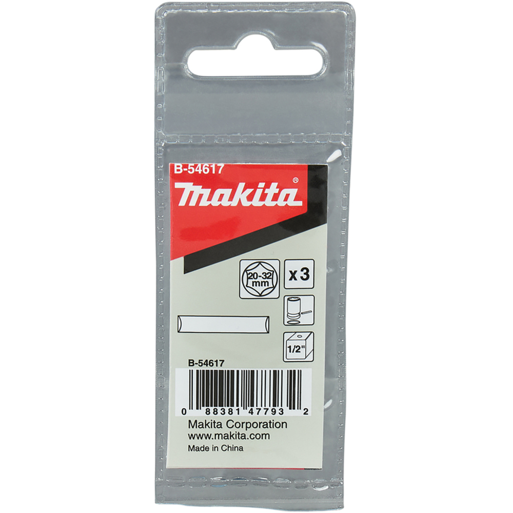 GOUPILLE 20 A 32 3 PCS - MAKITA - B-54617