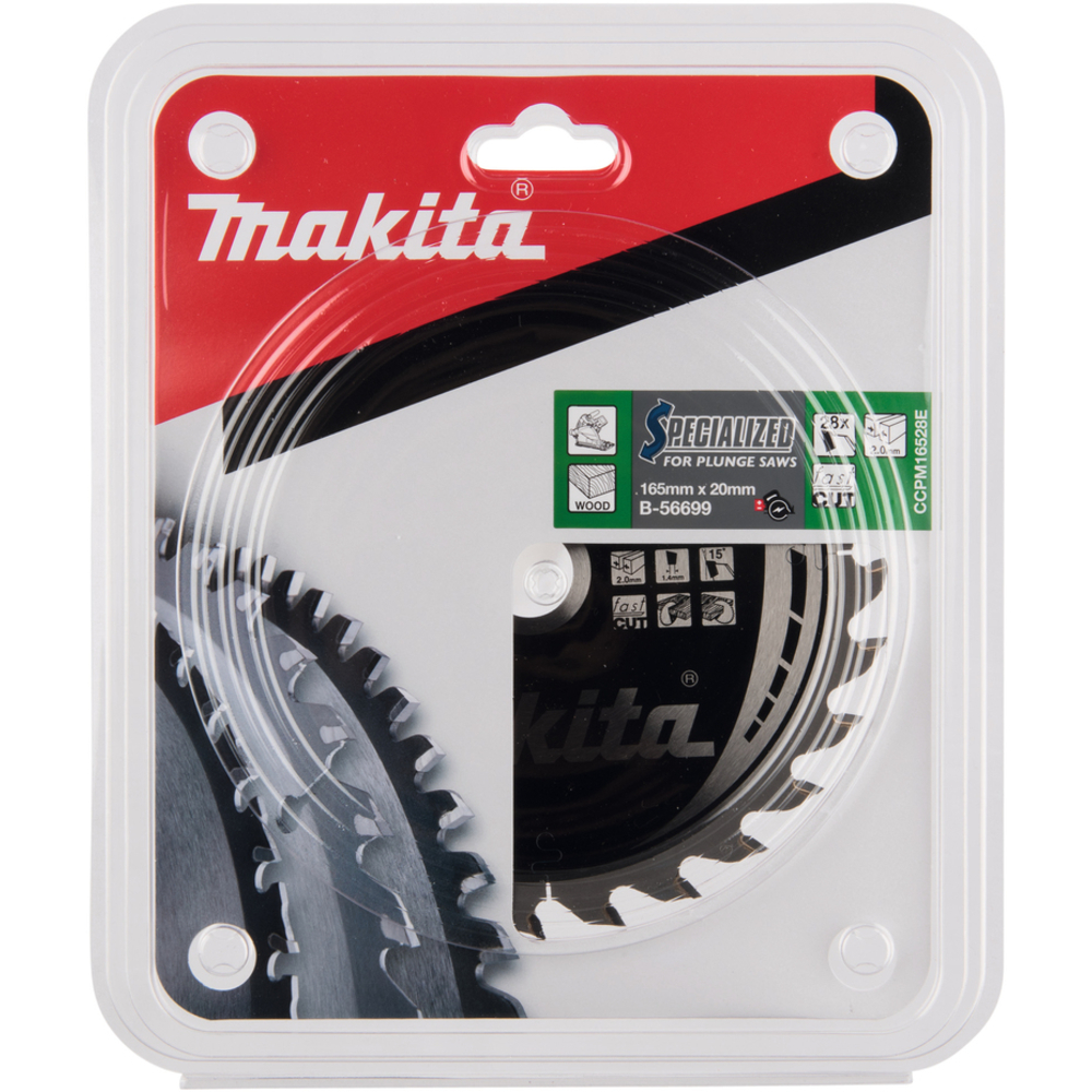 LAMES CARBURES POUR SCIES PLONGEANTES À BATTERIE - MAKITA - B-56699