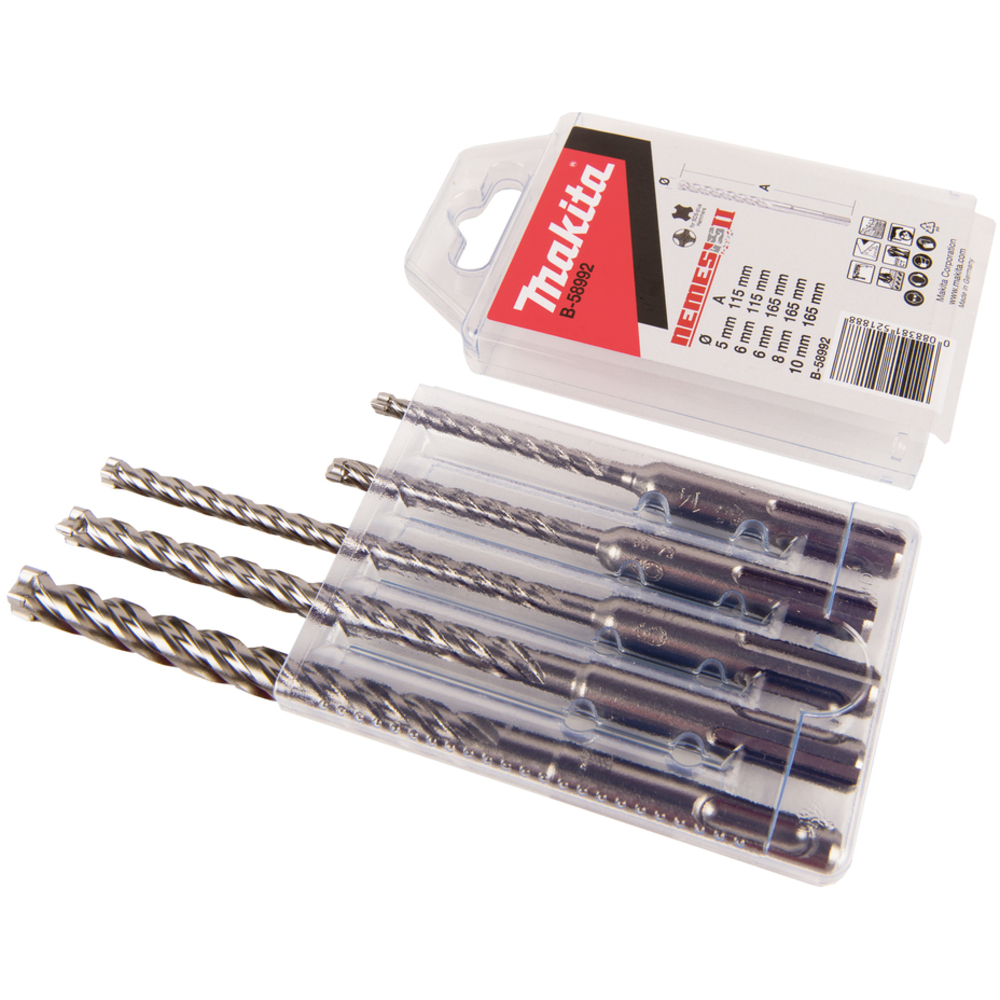 Coffret 5 Forets SDS- MAKITA - B-58992