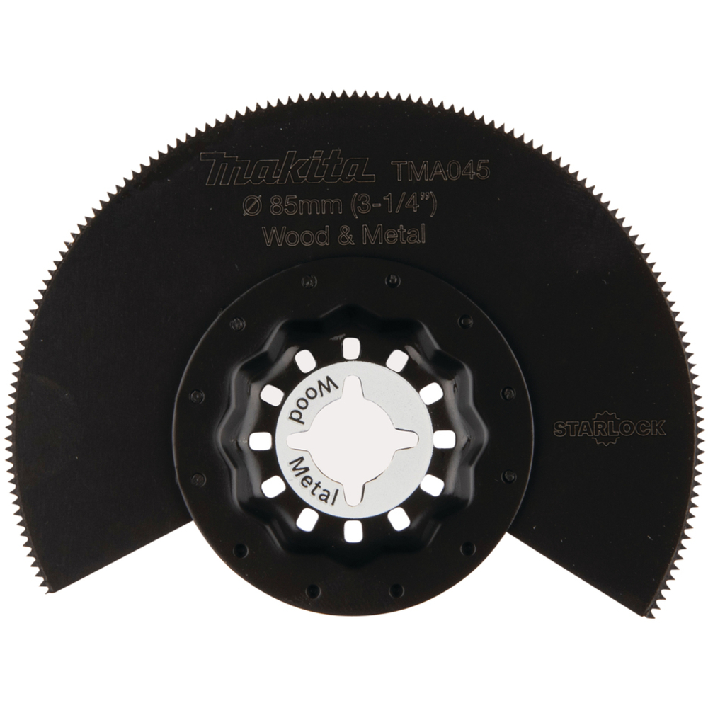 LAME SEGMENT BIM STARLOCK 85MM BOIS/META - MAKITA - B-64799