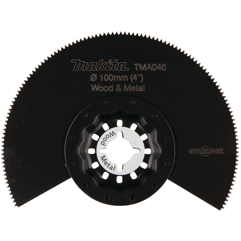LAME SEGMENT BIM STARLOCK 100MM BOIS/METAL - MAKITA - B-64808