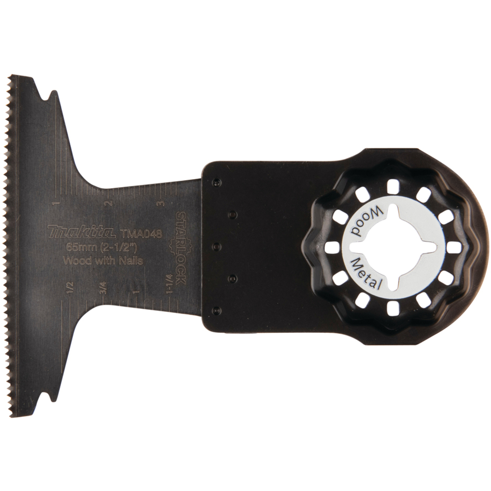 LAME PLONGEANTE BIM STARLOCK 65x40MM BOIS/METAL - MAKITA - B-64820