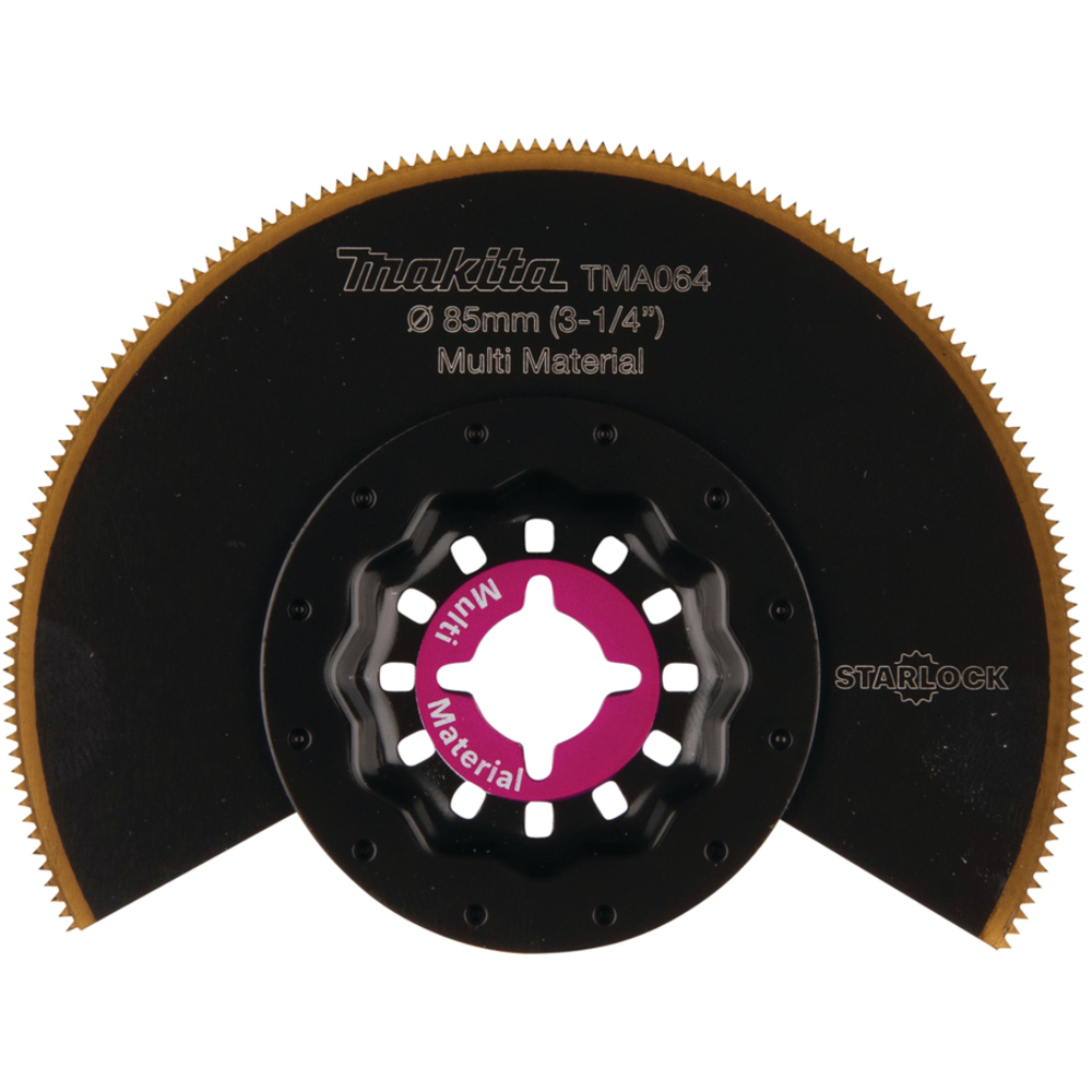 LAME SEGMENT BIM STARLOCK 85MM MULTI-MATERIAUX - MAKITA - B-64973