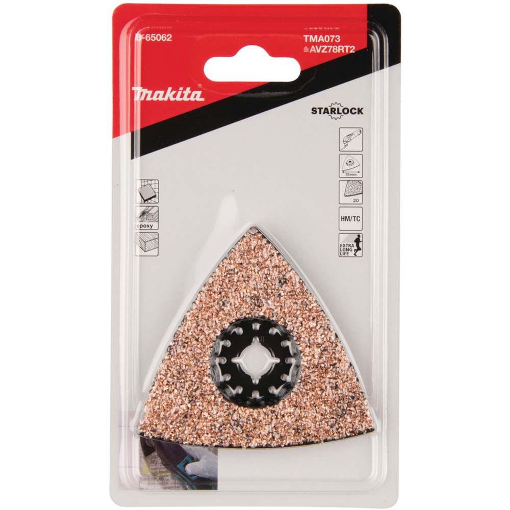 PLATEAU DE PONCAGE CONC. CARBURE STARLOCK 78MM - MAKITA - B-65062