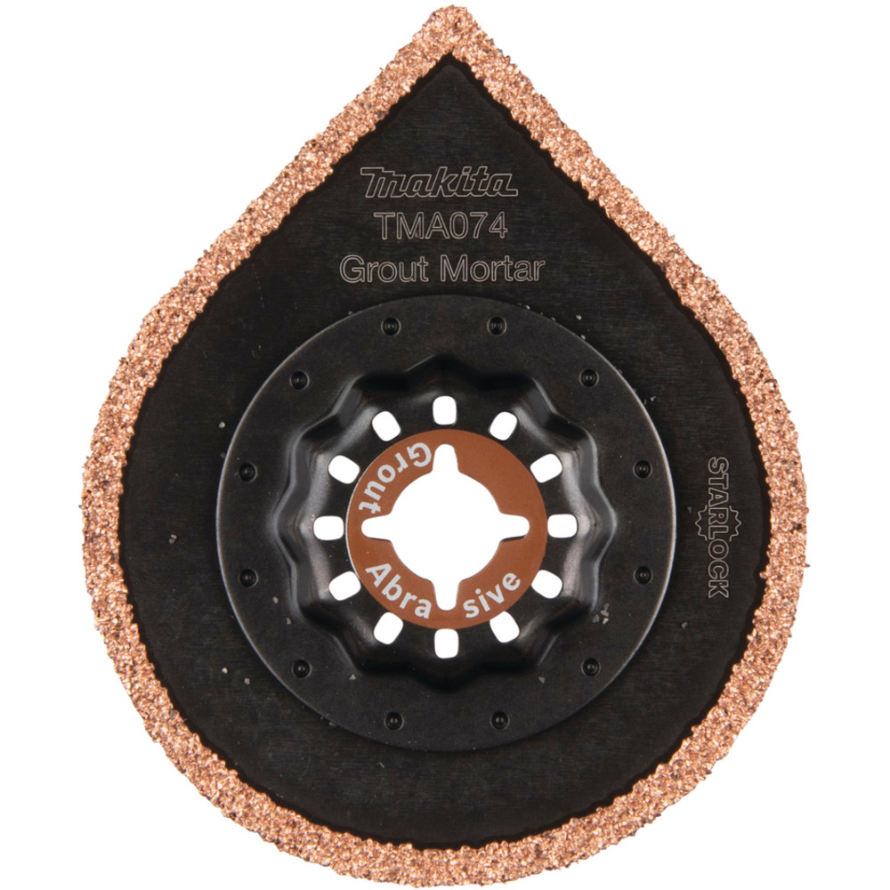 ENLEVE-MORTIER CONC. CARBURE STARLOCK 70MM - MAKITA - B-65078