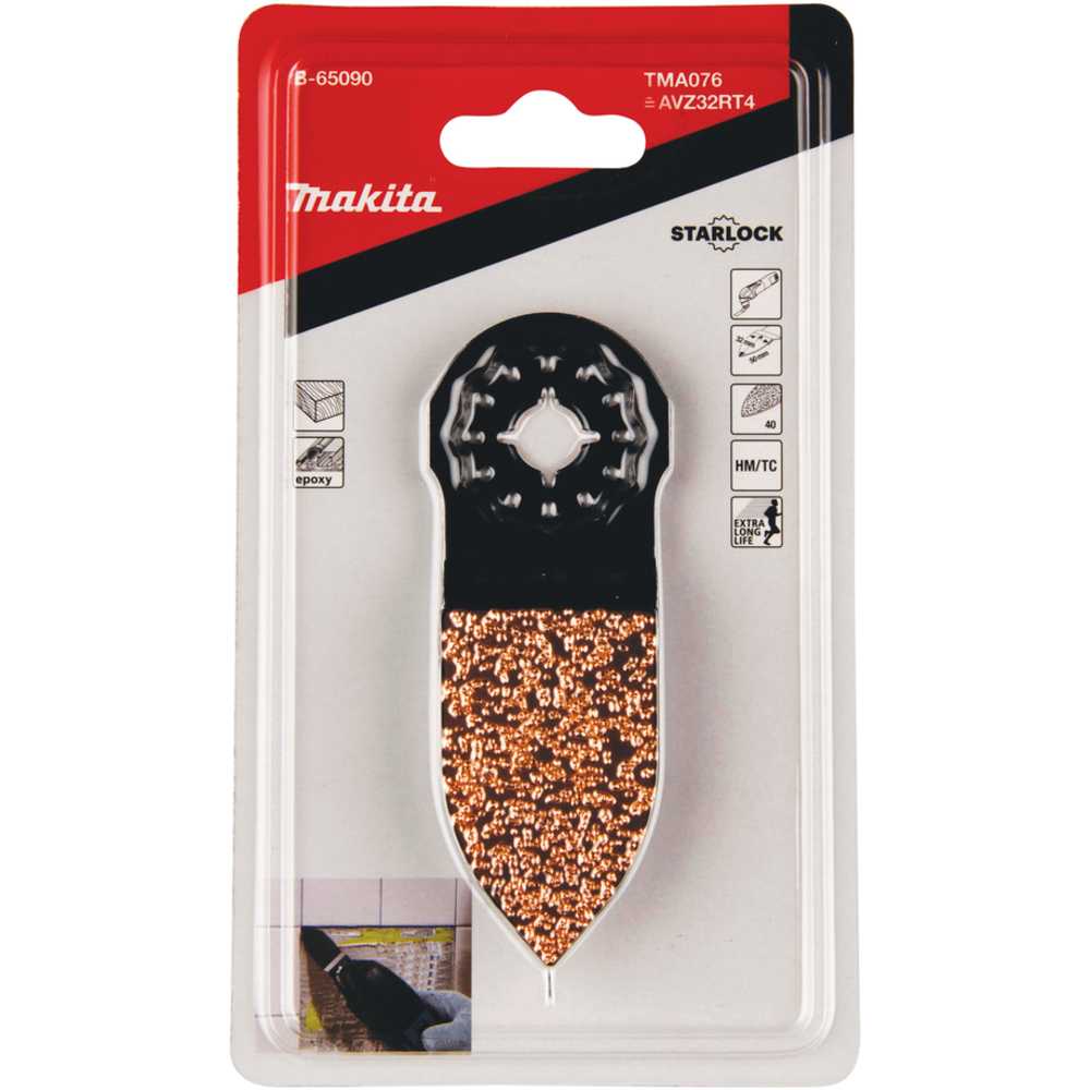 LAME A CONC CARBURE 32x50MM TMA076 - MAKITA - B-65090