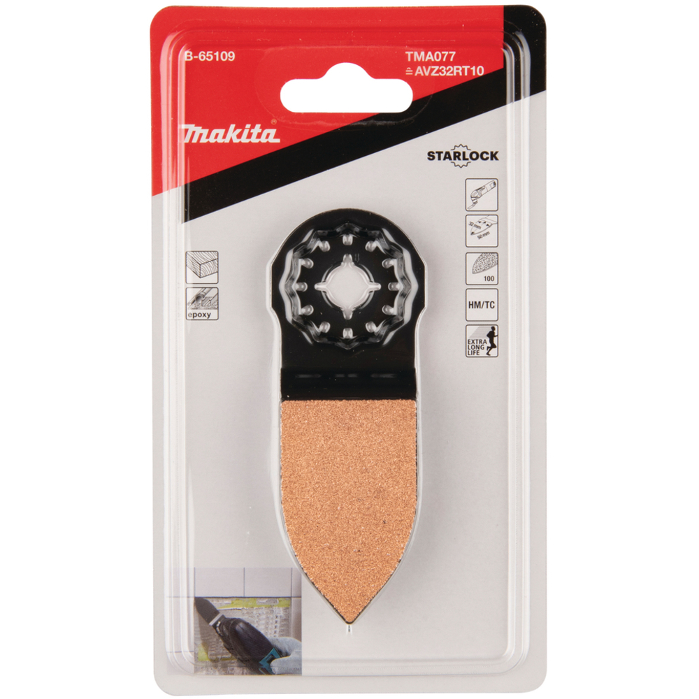 LAME A CONC CARBURE 32x50MM TMA077 - MAKITA - B-65109