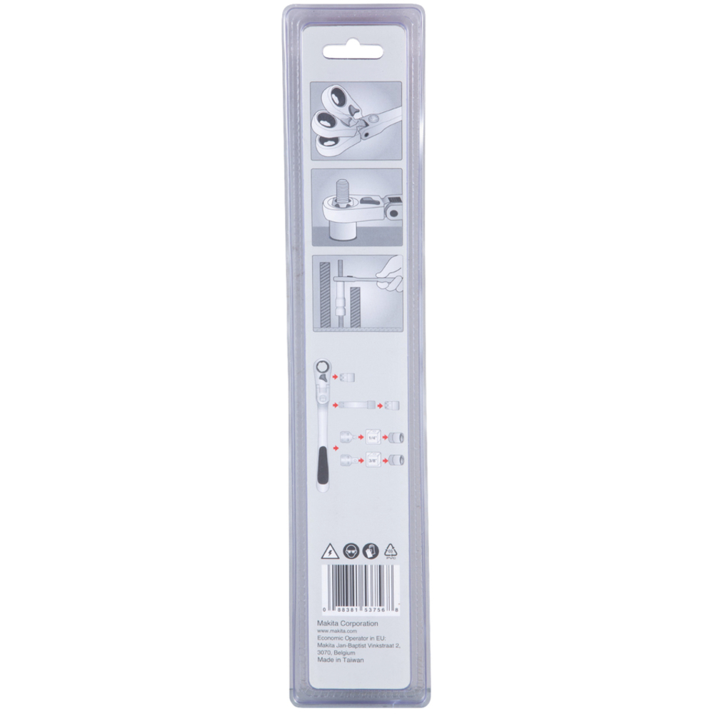 CLE A CLIQUET COUDEE - MAKITA - B-65626