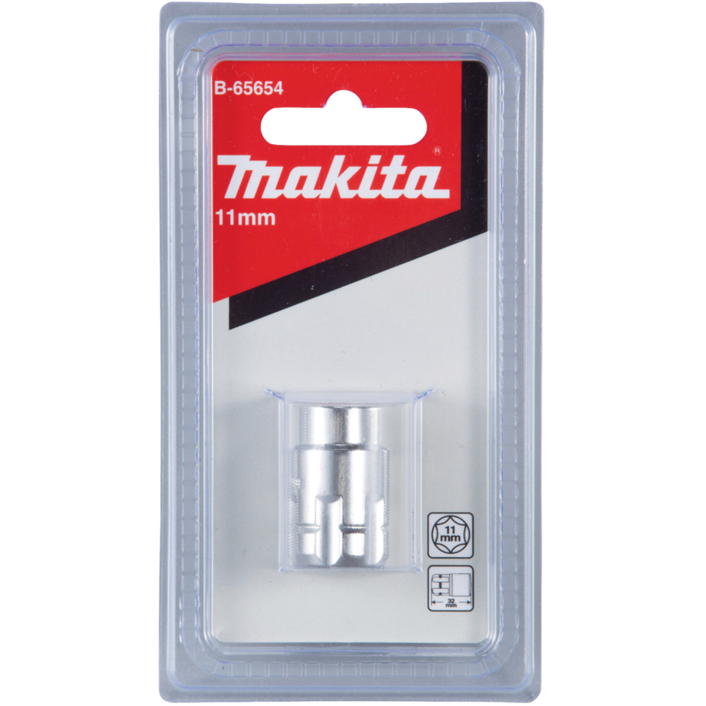 DOUILLE POUR CLE A CLIQUET 11MM - MAKITA - B-65654