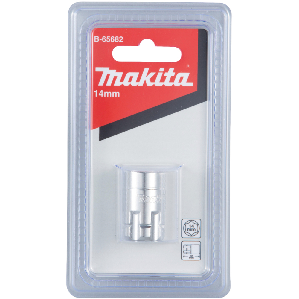 DOUILLE POUR CLE A CLIQUET 14MM - MAKITA - B-65682