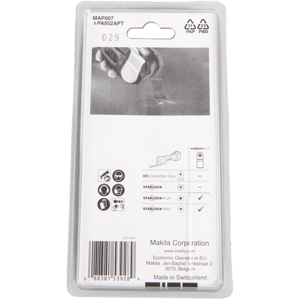 LAME PLONGEANTE STARLOCK PLUS - MAKITA - B-66385