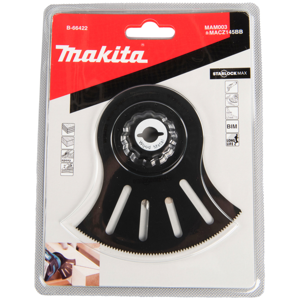 LAME SEGMENT STARLOCK MAX BOIS METAL - MAKITA - B-66422