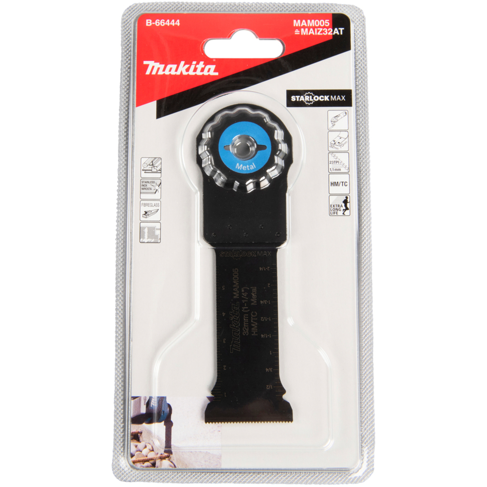 LAME PLONGEANTE STARLOCK MAX METAL - MAKITA - B-66444