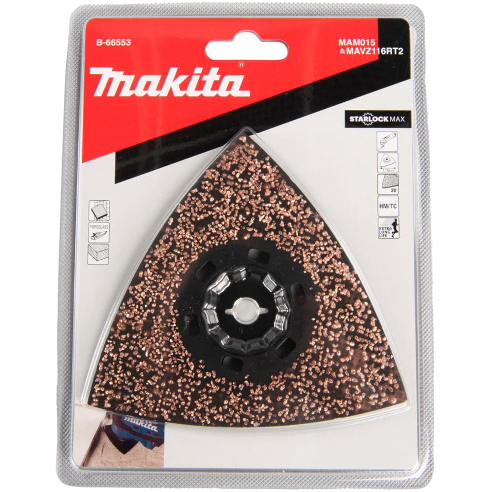 PLATEAU DE PONCAGE CARBURE STARLOCK MAX - MAKITA - B-66553