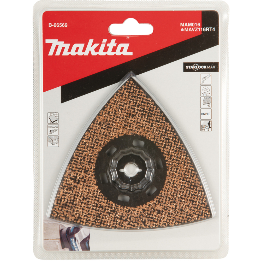 PLATEAU DE PONCAGE CARBURE STARLOCK MAX - MAKITA - B-66569
