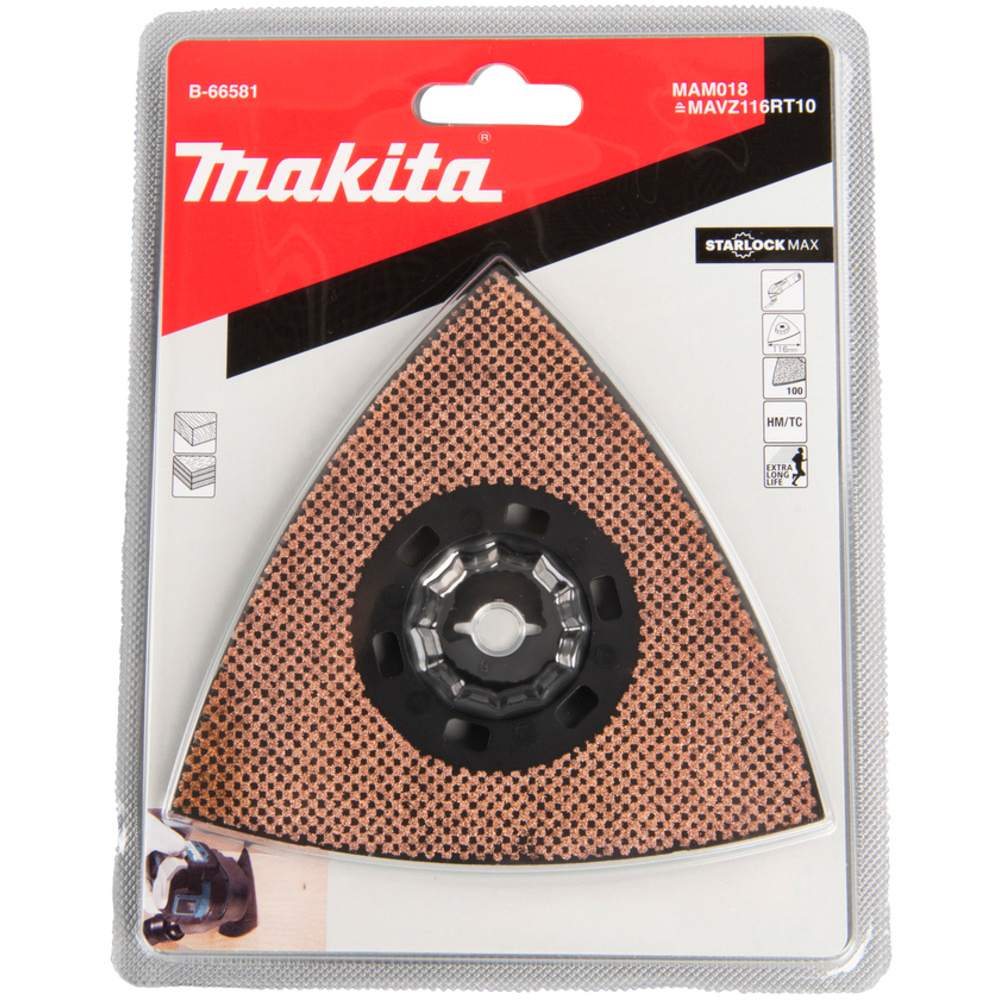 PLATEAU DE PONCAGE CARBURE STARLOCK MAX - MAKITA - B-66581