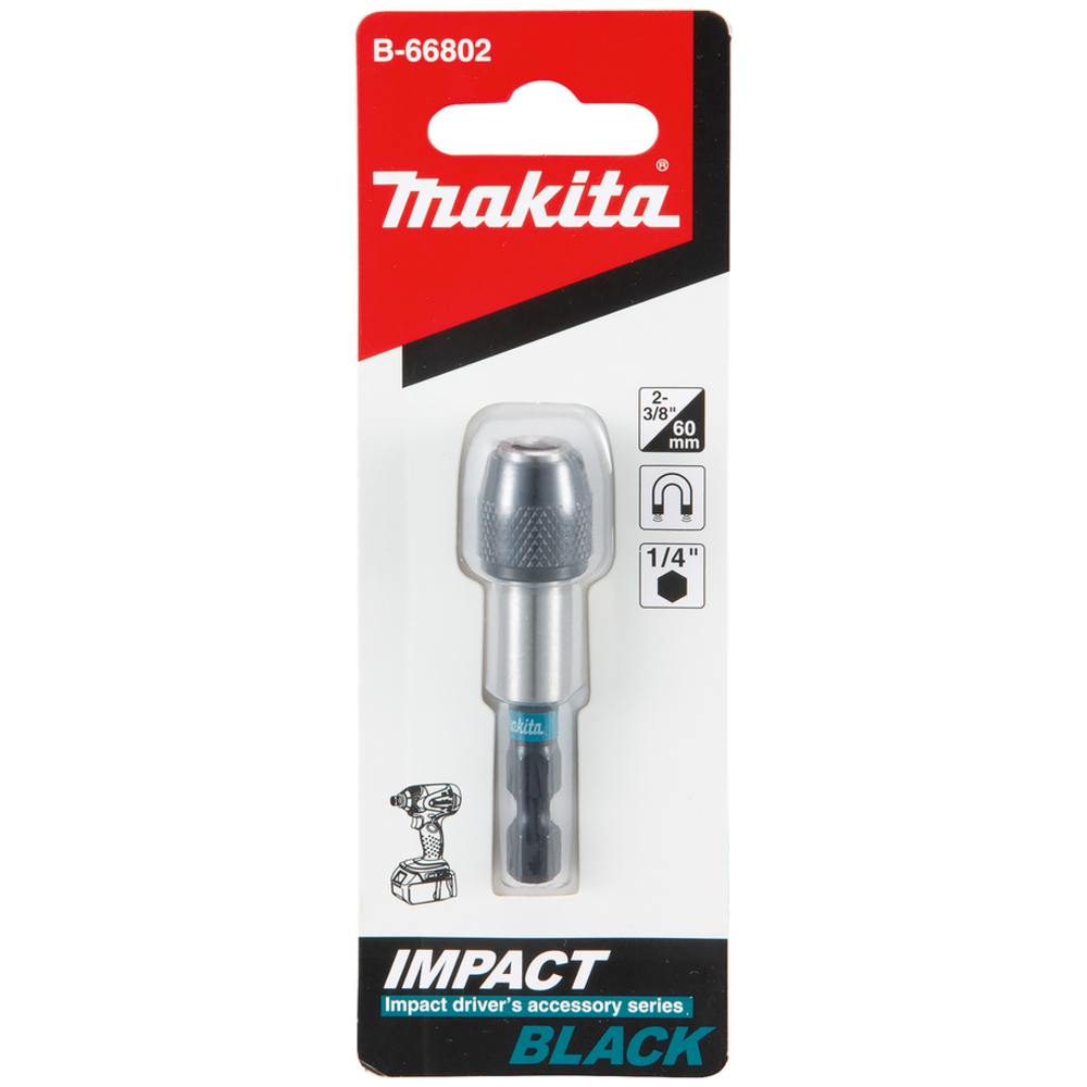 PORTE-EMBOUT A VERROUILLAGE IMPACT BLACK 60MM 1PCS - MAKITA - B-66802