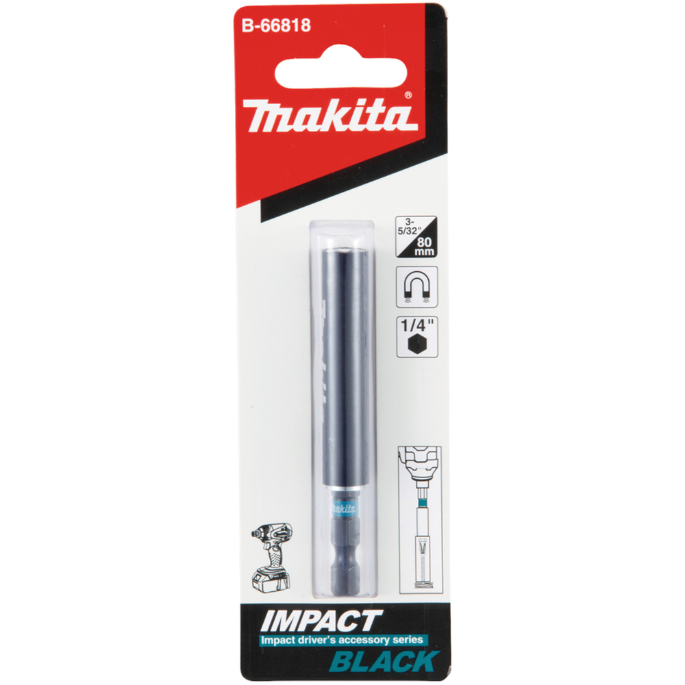 PORTE-EMBOUT IMPACT BLACK 80MM 1PCS - MAKITA - B-66818