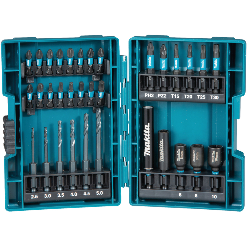 COFFRET IMPACT BLACK 33PCS - MAKITA - B-66896