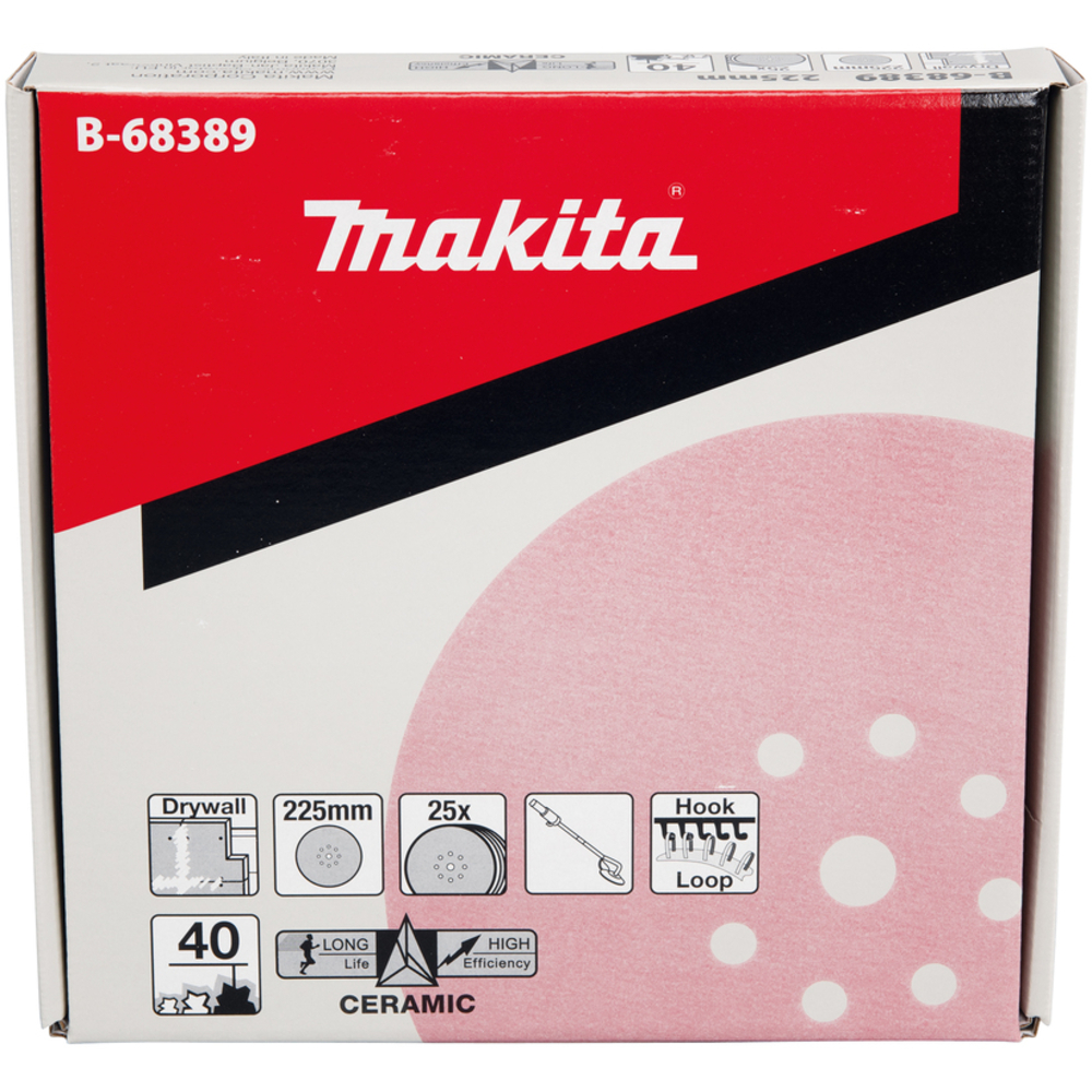 DISQUE ABRASIF 225MM G40 - MAKITA - B-68389