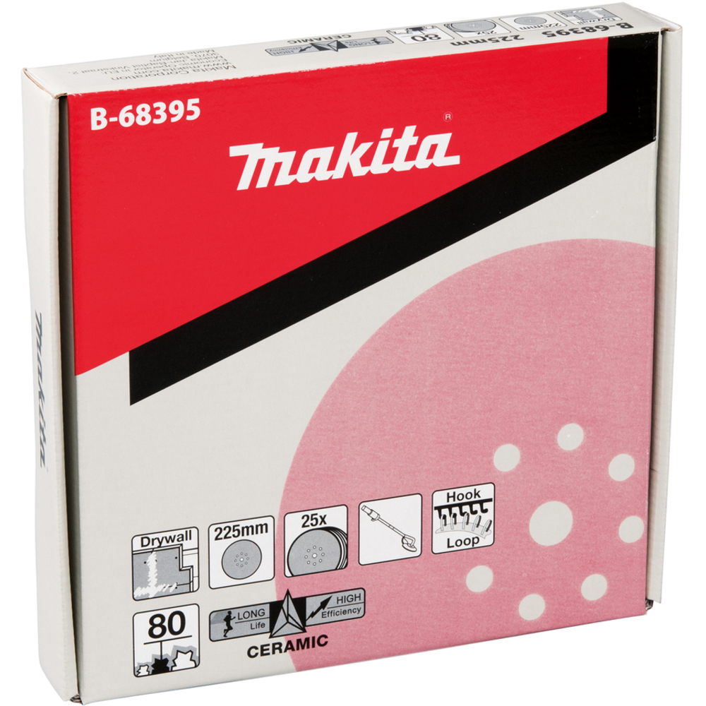 DISQUE ABRASIF 225MM G80 - MAKITA - B-68395