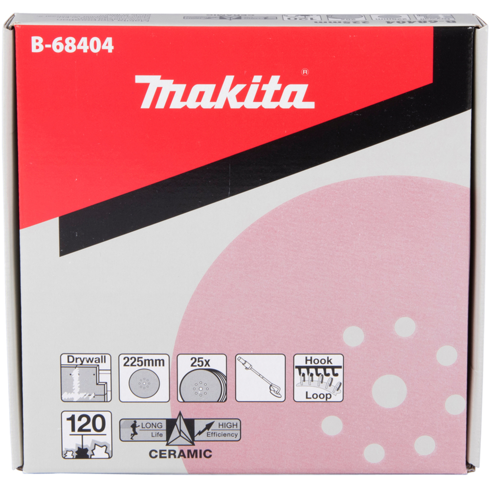DISQUE ABRASIF 225MM G120 - MAKITA - B-68404