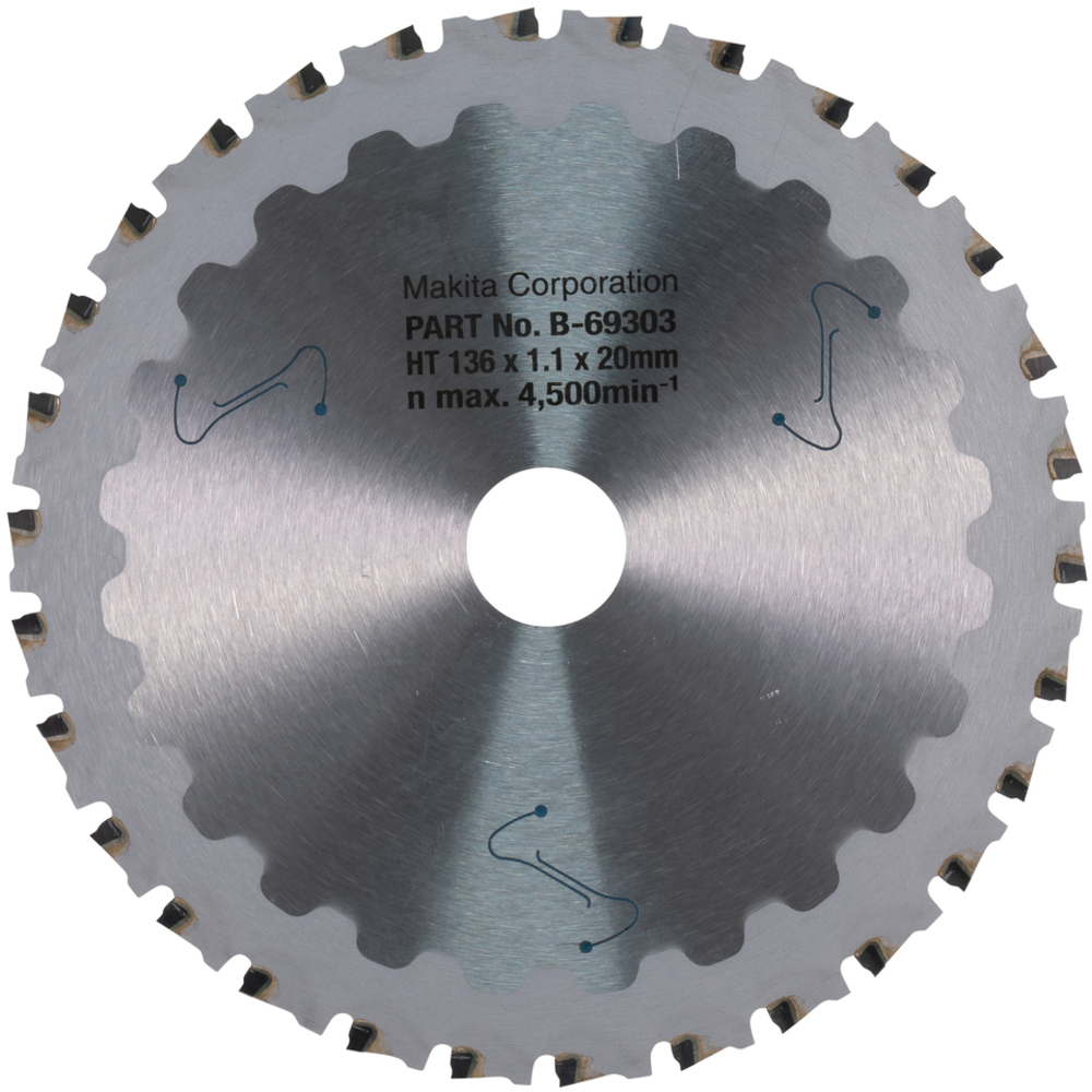 LAME CARB METAL EFFICUT 136X20MM 30D - MAKITA - B-69303
