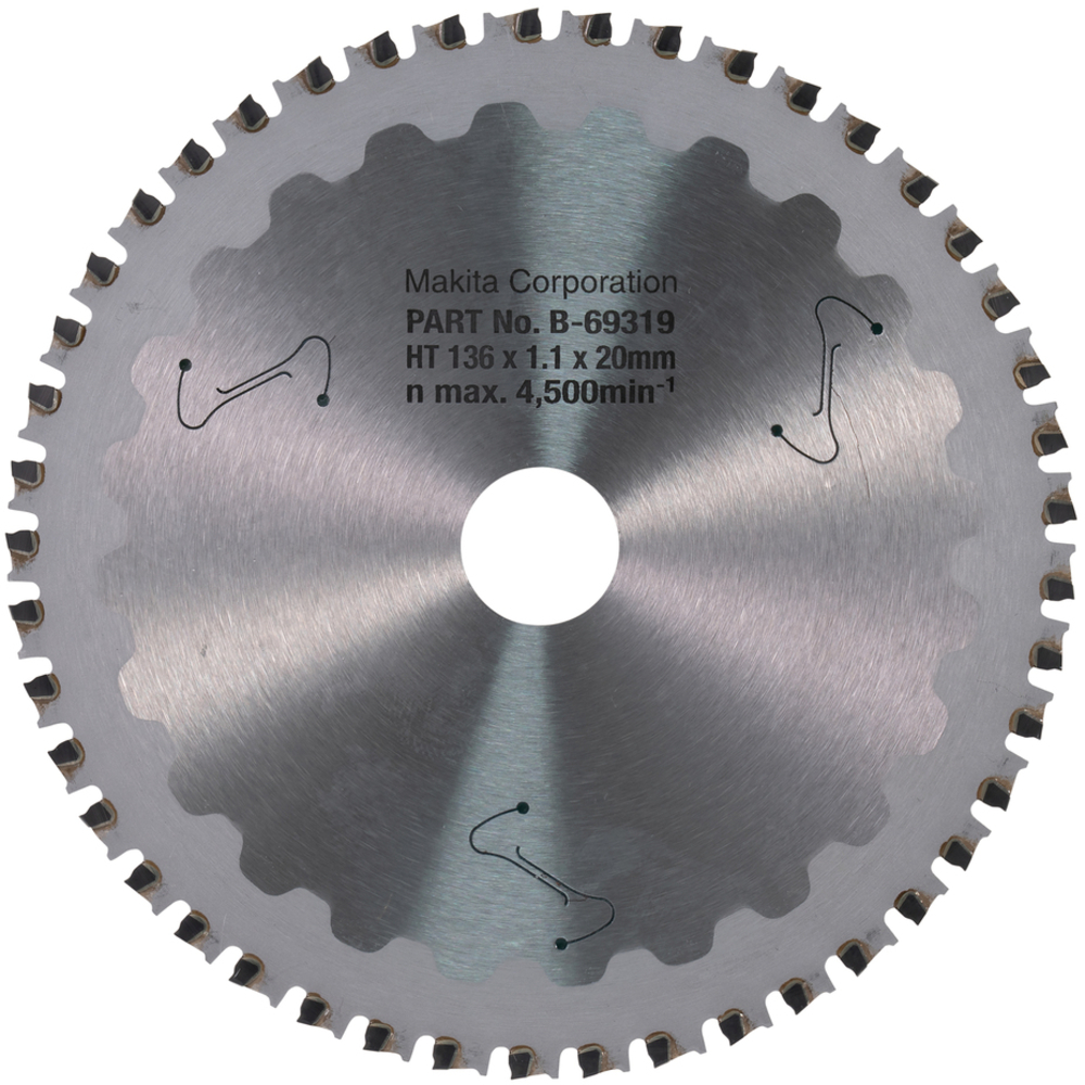 LAME CARB MET INOX EFFICUT 136X20MM 45D - MAKITA - B-69319