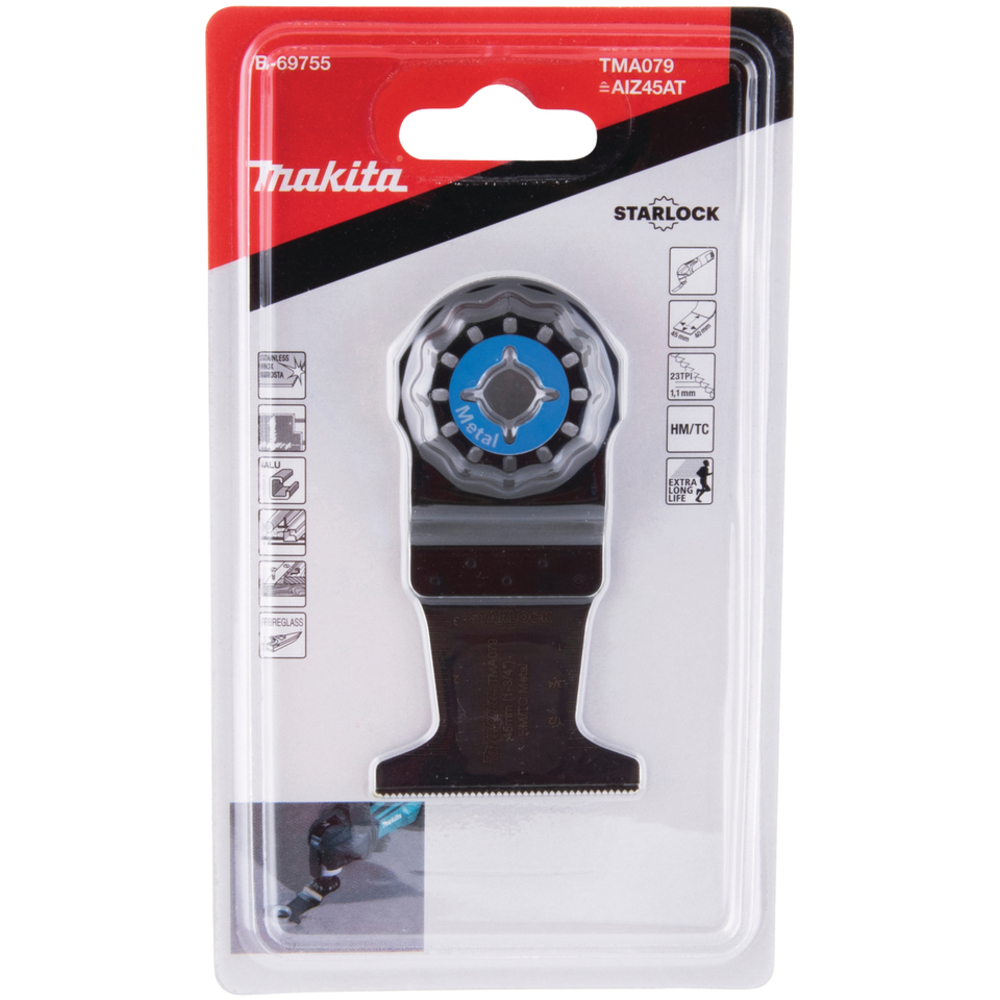 LAME DE SCIE A DENTS CARBURES POUR METAL - MAKITA - B-69755