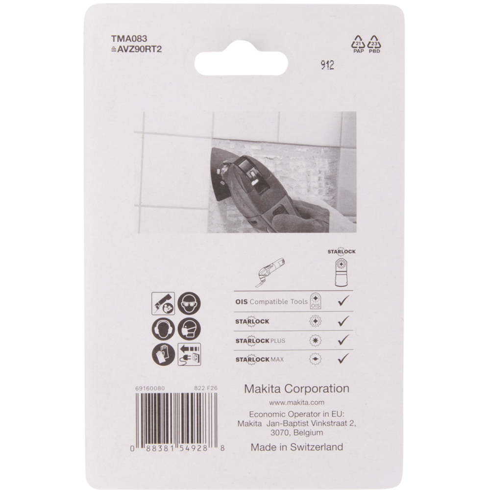 PLATEAU DE PONCAGE CARBURE GR20 - MAKITA - B-69799